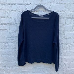 Vince blue wool casual sweater sz M
